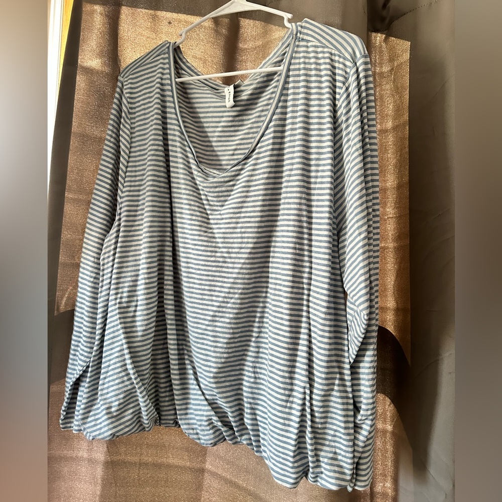 Grace + Karma 2x striped shirt